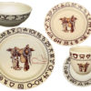 Boots and Saddle Dinnerware Sets