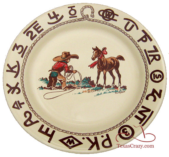 Texas Crazy | Cowboy Christmas Dinner Plates