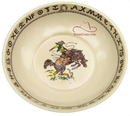 12 rodeo pattern 13 x 4 inch bonanza serving bowl