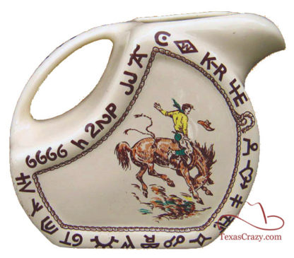 15 rodeo pattern 72 oz water ice tea pitcher