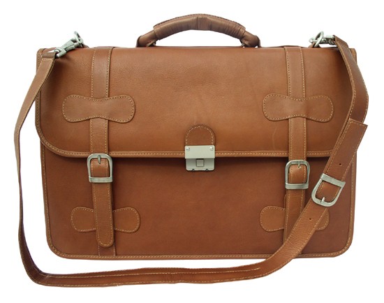 Leather Texas Portfolio Briefcase