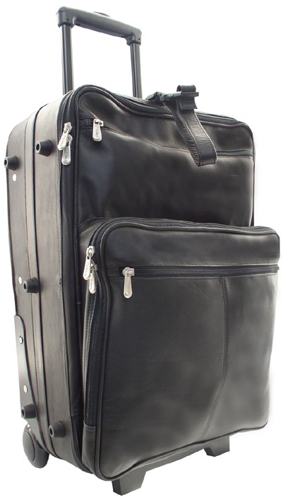 2020 upright suitcase side black f