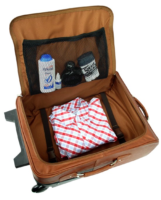 Piel Custom Personalized CARRY-ON WITH POCKETS 
