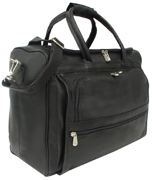 Buy Piel Soft Leather Computer Gear Bag Carryon 2277 Texas Luggage