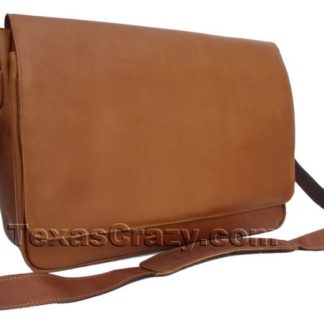 2360 leather Texas messenger bag