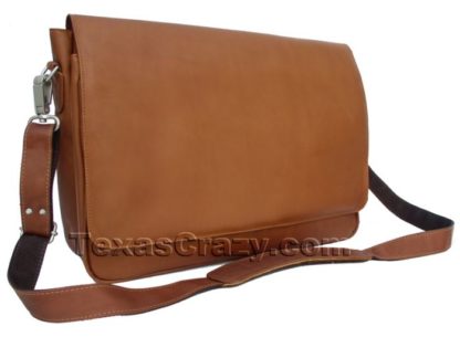2360 leather Texas messenger bag
