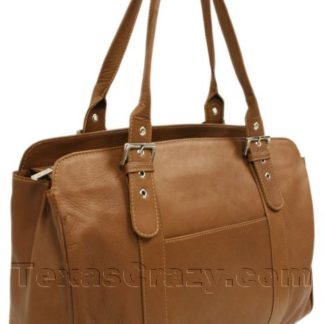 2739 leather Texas womens laptop tote