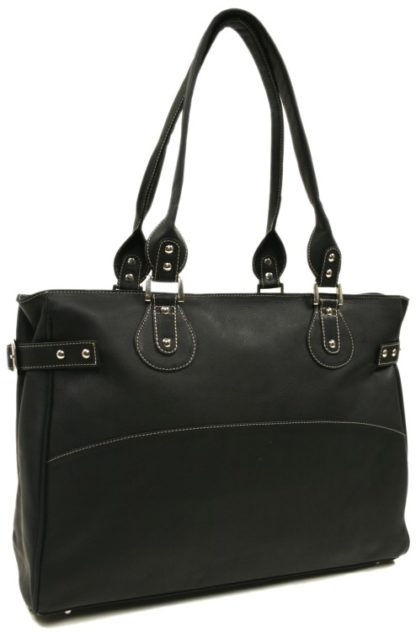 2758 laptop tote black f