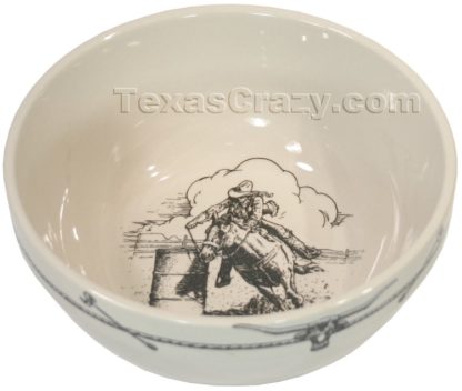 Sky Ranch Serving Bowl in Black