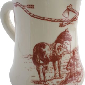 Sky Ranch Western Iced Tea Pitcher in Rust