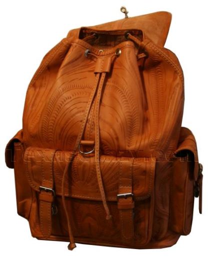 784 tooled backpack inside f