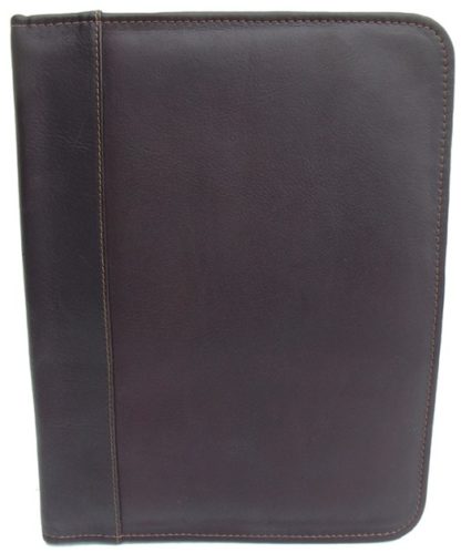 9014 zip binder exterior chocolate f