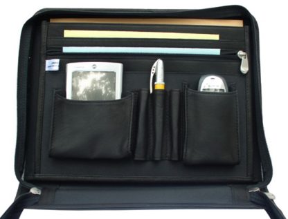 9014 zip binder interior black f