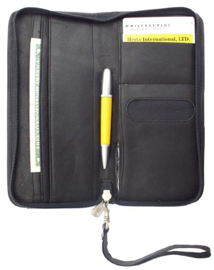 9102 ticket organizer interior black f