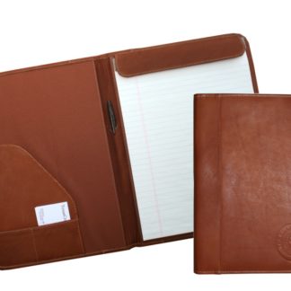 9238 saddle leather texas letter notepad