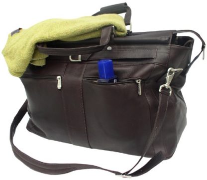 Texas Leather Carpet Bag - Image 2