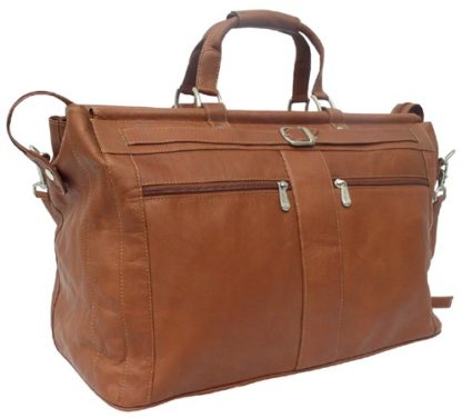 Texas Leather Carpet Bag - Image 3
