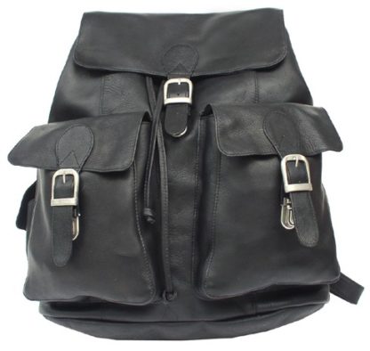 9726 drawstring backpack black f