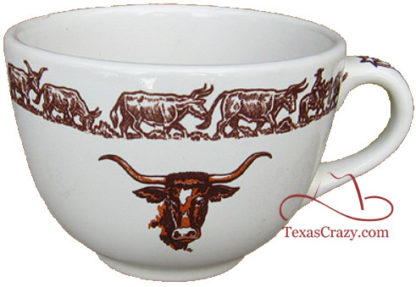 Longhorn Pattern XL 12 oz mug # 07