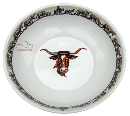 LH12 longhorn bonanza 13x4 inch serving bowl