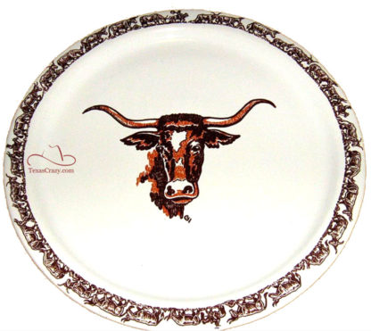 LH14 longhorn 14 inch round serving platter