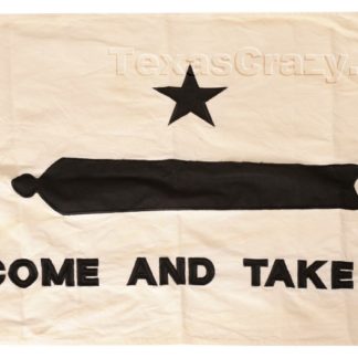 2 x 3 antiqued come and take it gonzales flag