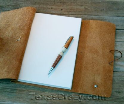 cowboy journal open with optional pen f