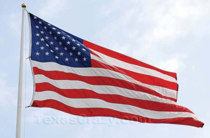 10 x 15 foot US flag commercial poly