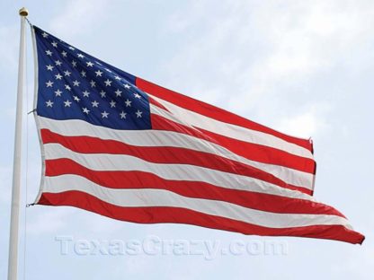 12 x 18 foot US Flag 2 Ply Polywavez Commercial