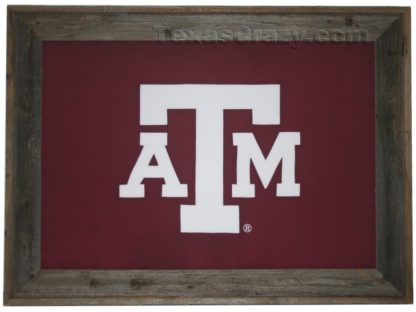 Framed Texas A&M Flag