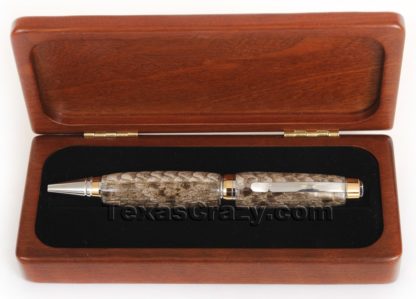 Grande Rattlesnake Pen in Rosewood Gift Case