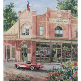 Gruene mercantile art print Mauldin