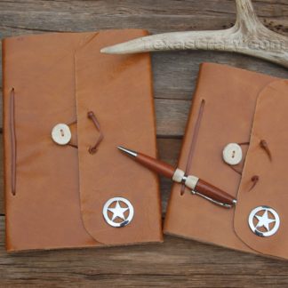 handmade leather journal