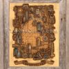 Houston Map Custom Framed