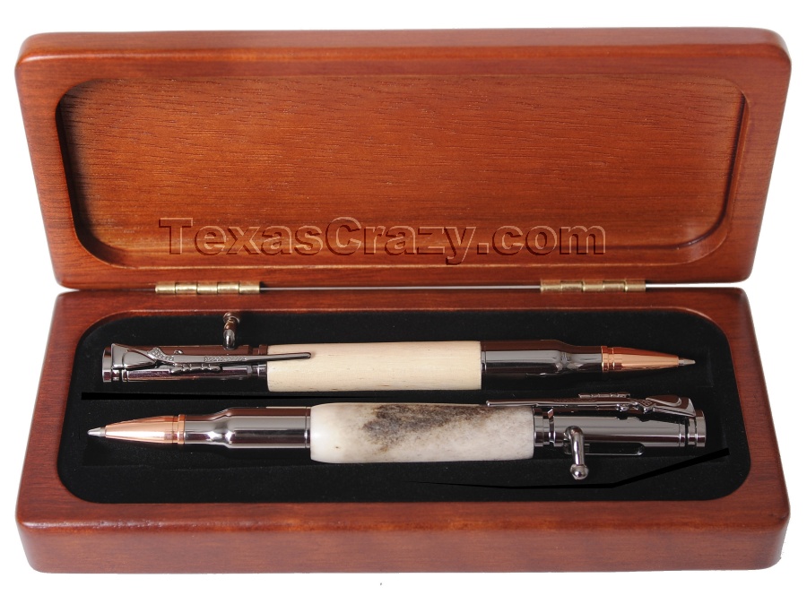 https://www.texascrazy.com/wp-content/uploads/2016/02/hunter-antler-pecan-pen-set-f.jpg