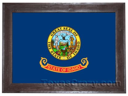 2 X 3 Idaho State Flag Framed - Image 2