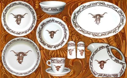 longhorn china dinnerware f