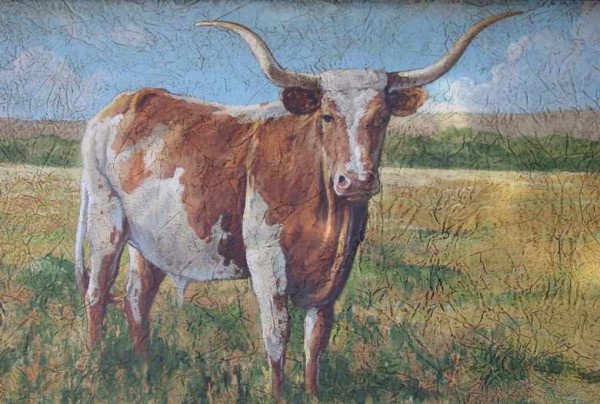 Longhorn Wall Tapestry