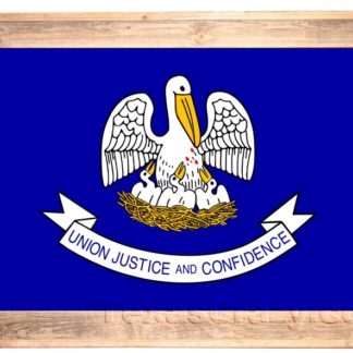 Texas Crazy | 2 X 3 Louisiana State Flag Framed Texas Crazy | 2 X 3 Louisiana State Flag Framed