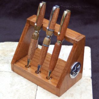 mesquite pen set with stand 3 pens