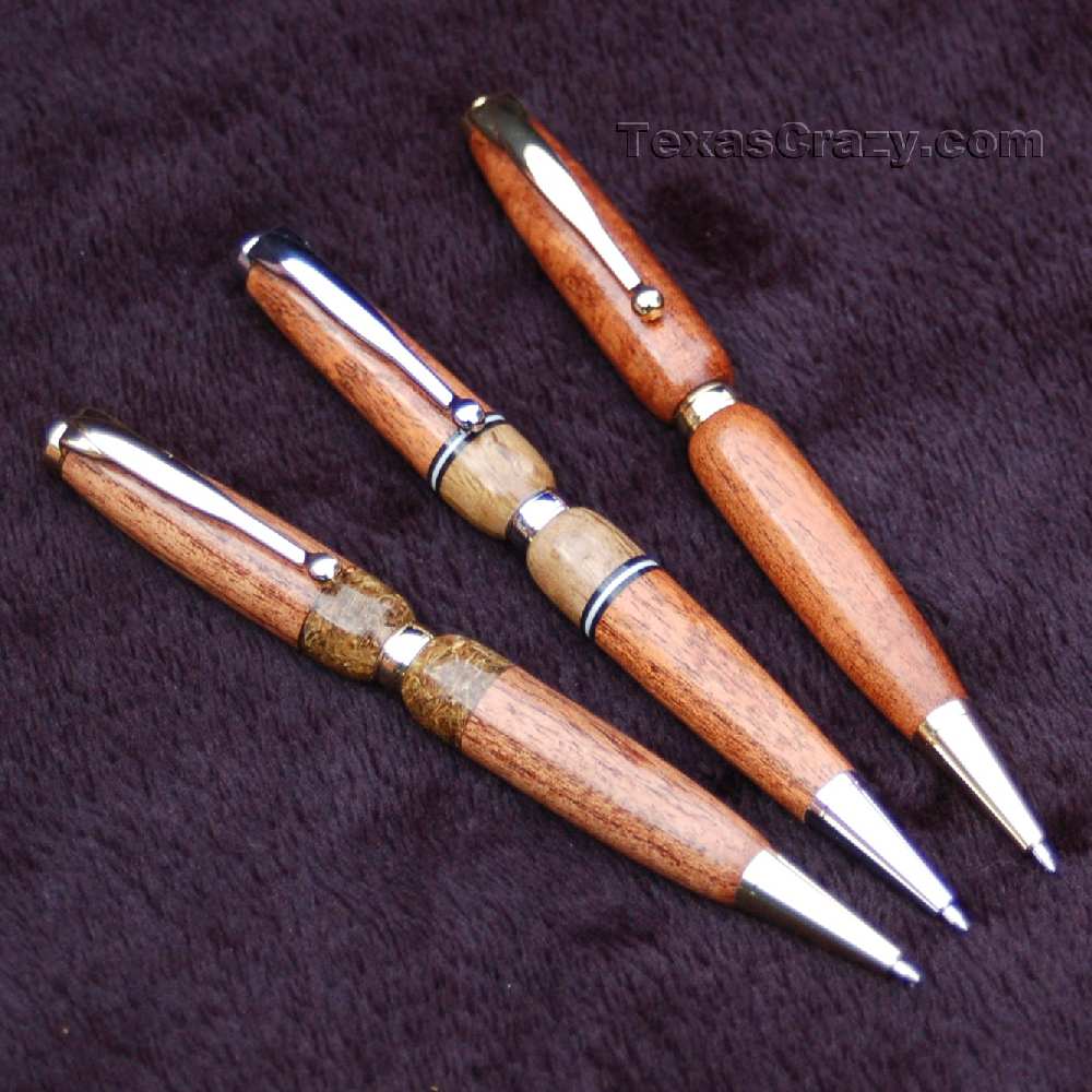 Buy Texas Natives Wooden Pen Set - Unique Texas Corporate Gifts