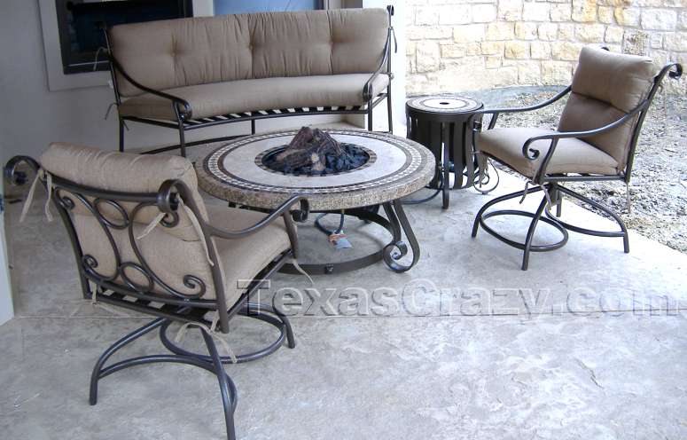 Buy Texas Patio Fire Pits And Chair Sets Outdoor Furniture