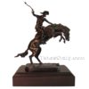Remington Bronco Buster Bronze Sculpture