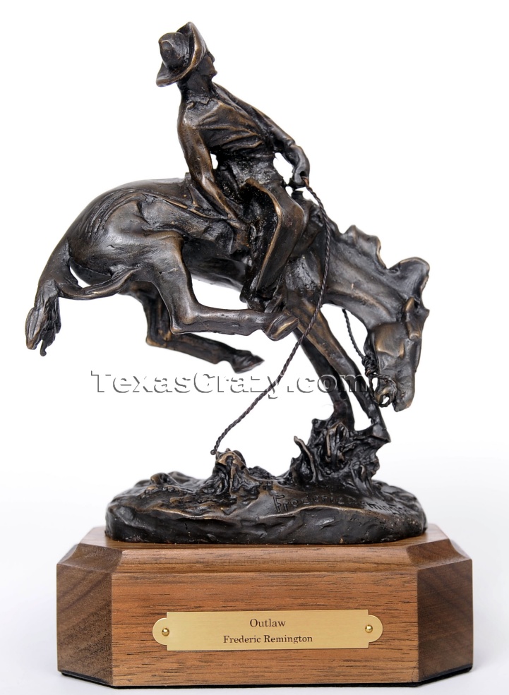 Buy The Outlaw Frederic Remington Sculpture Western Bronzes