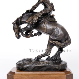 Remington Rattlesnake Desktop Bronze Sculpture