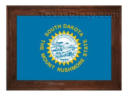 2  X 3 Framed South Dakota State Flag - Image 2