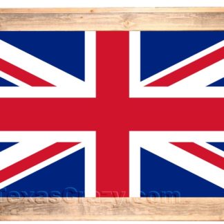 flags of the world framed United Kingdom Flag Framed in Light Barnwood