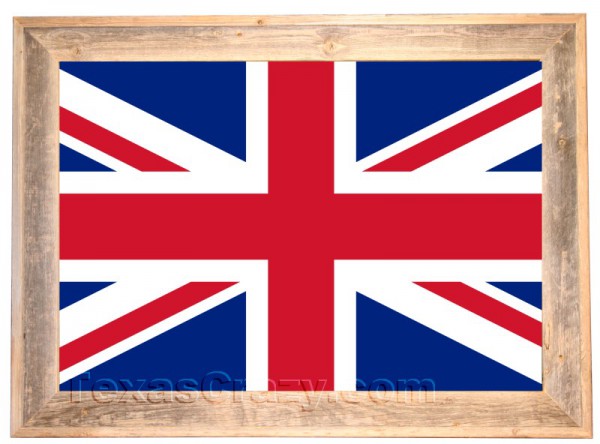 United Kingdom Flag Framed
