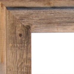 Deluxe Light Barnwood Frame