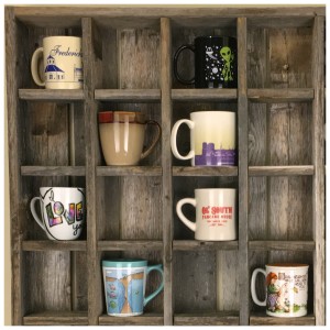 Texas Crazy | Reclaimed Wood Music CD Storage Cubbies